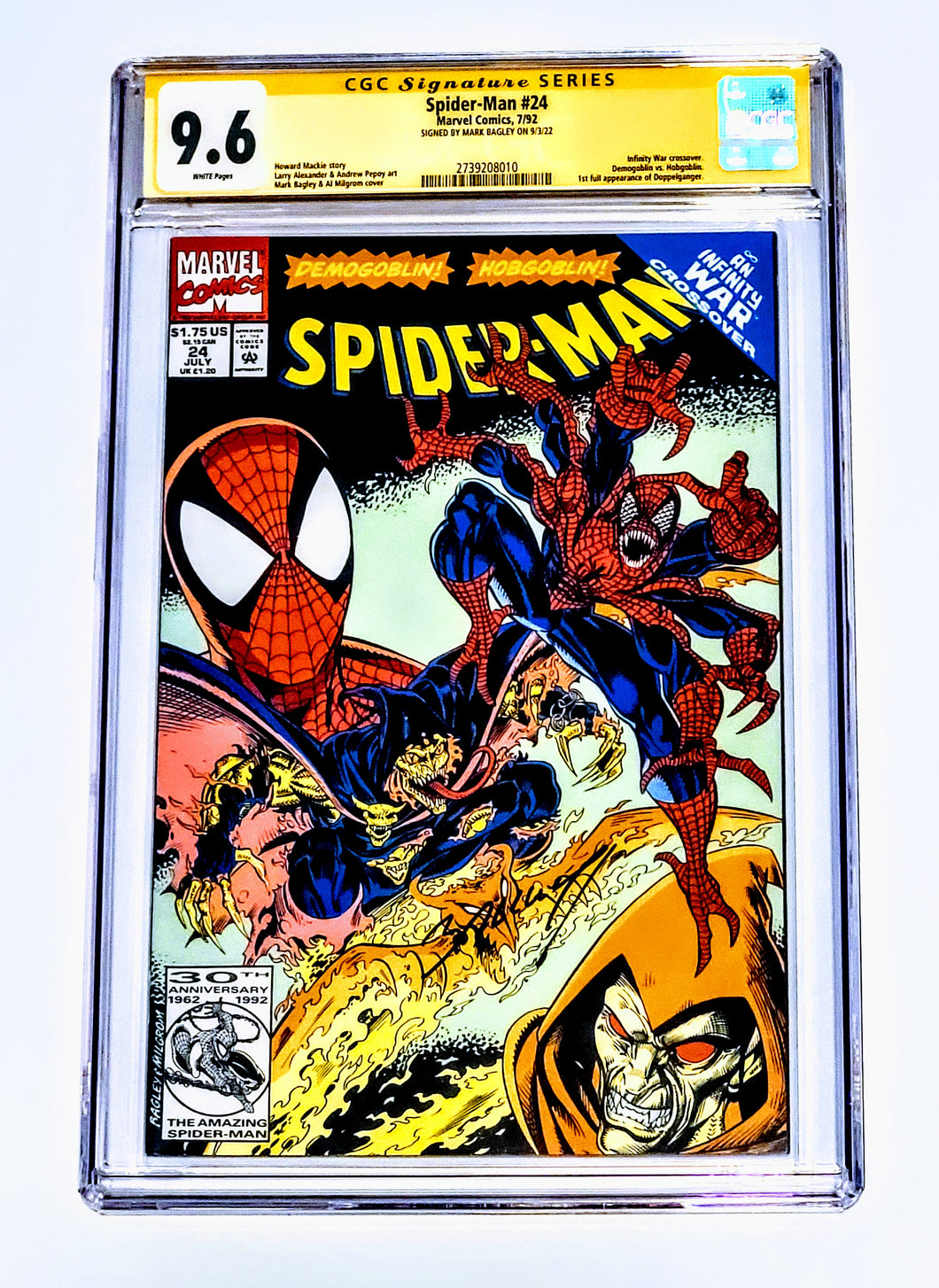 Spiderman #24 CGC SS