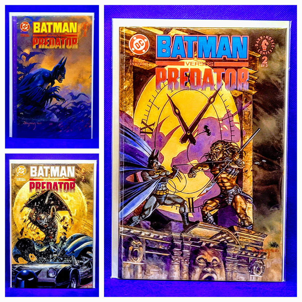 Batman VS Predator #1-#3