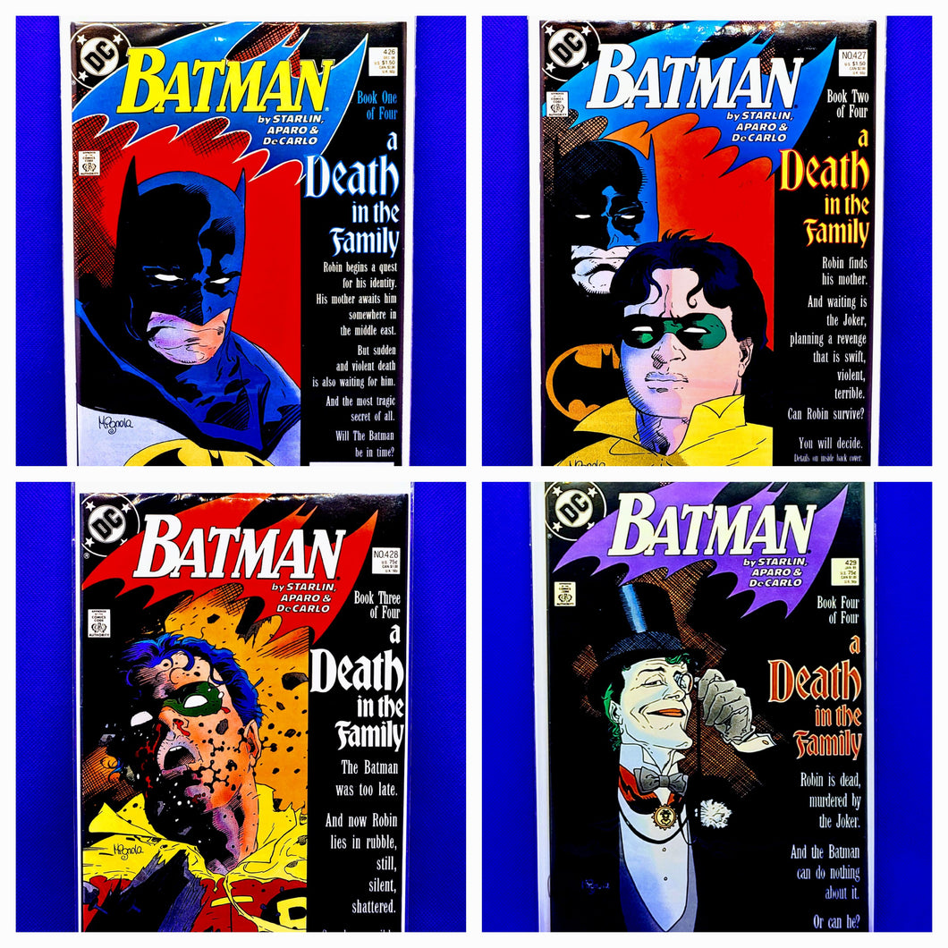 Batman: A Death In The Family #1-#4