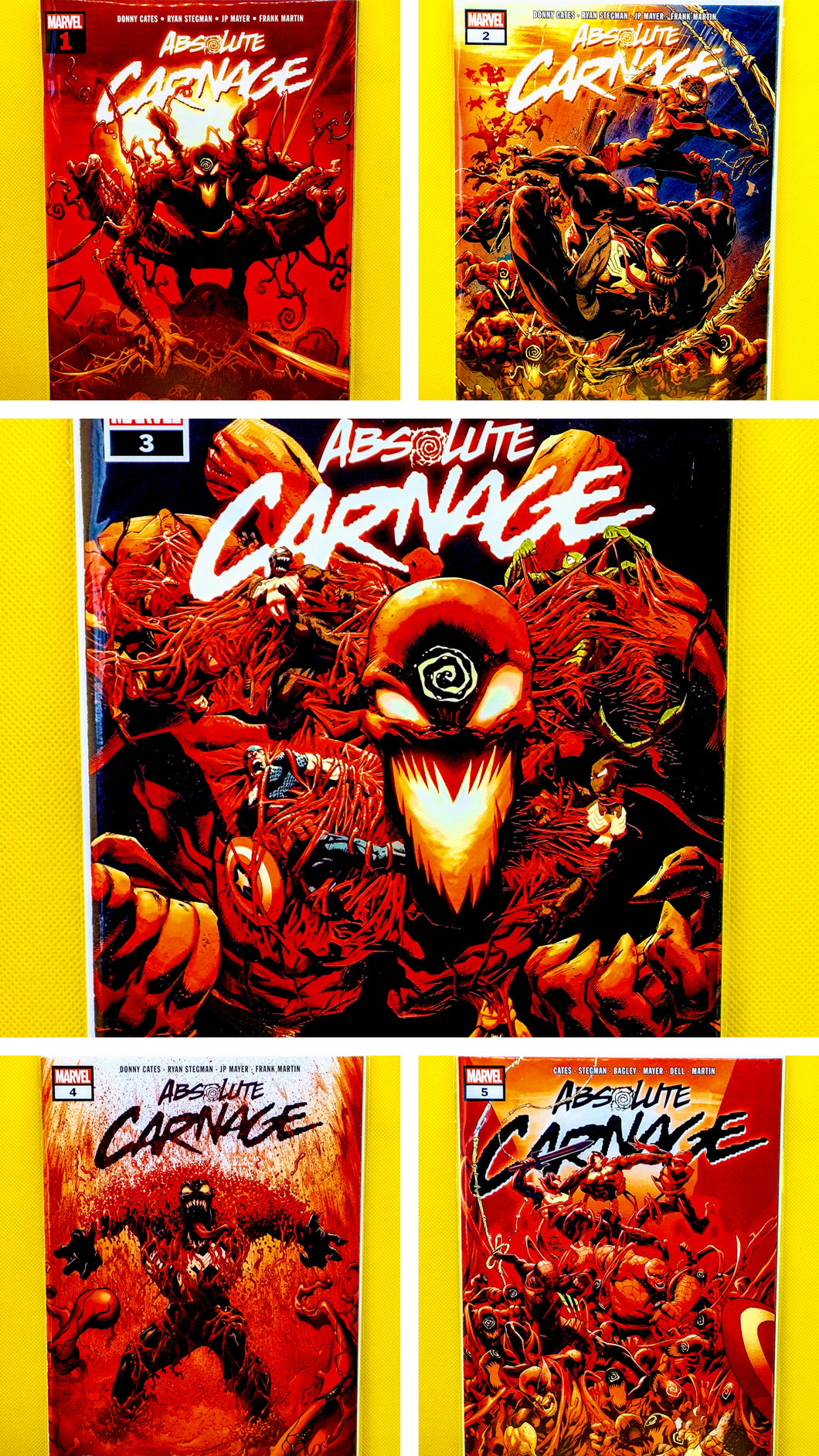 Absolute Carnage #1-#5