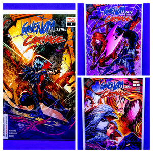 King In Black: Gwenom VS Carnage #1-#3