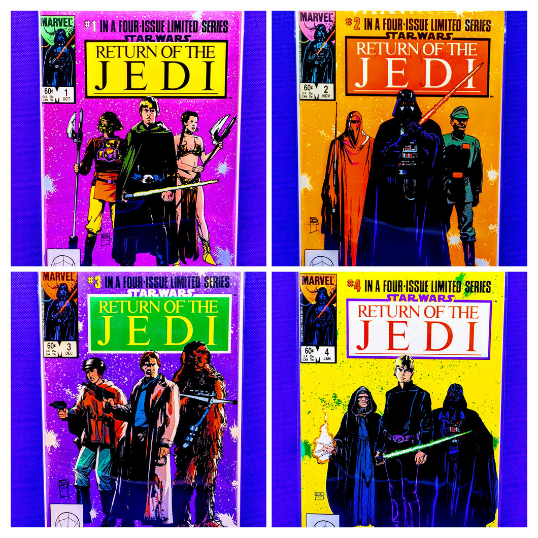 Star Wars: Return Of The Jedi #1-#4