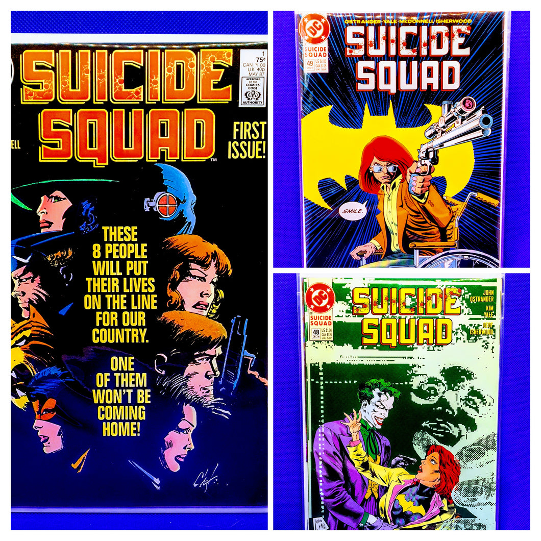 Suicide Squad #1, #48 & 49 Set