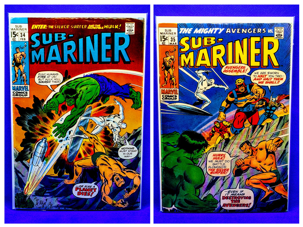 Sub-Mariner #34 & #35 Bundle Set