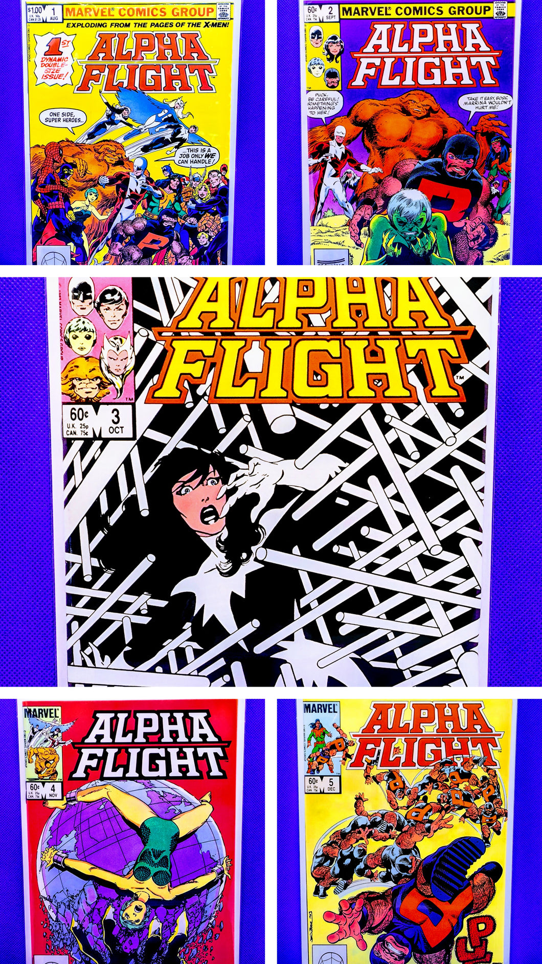 Alpha Flight #1 -#5