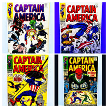 Load image into Gallery viewer, Captain America Silver Age Bundle Set #102-#105
