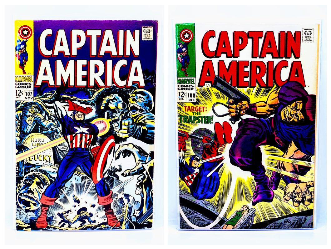 Captain America #107 & #108 Bundle Set