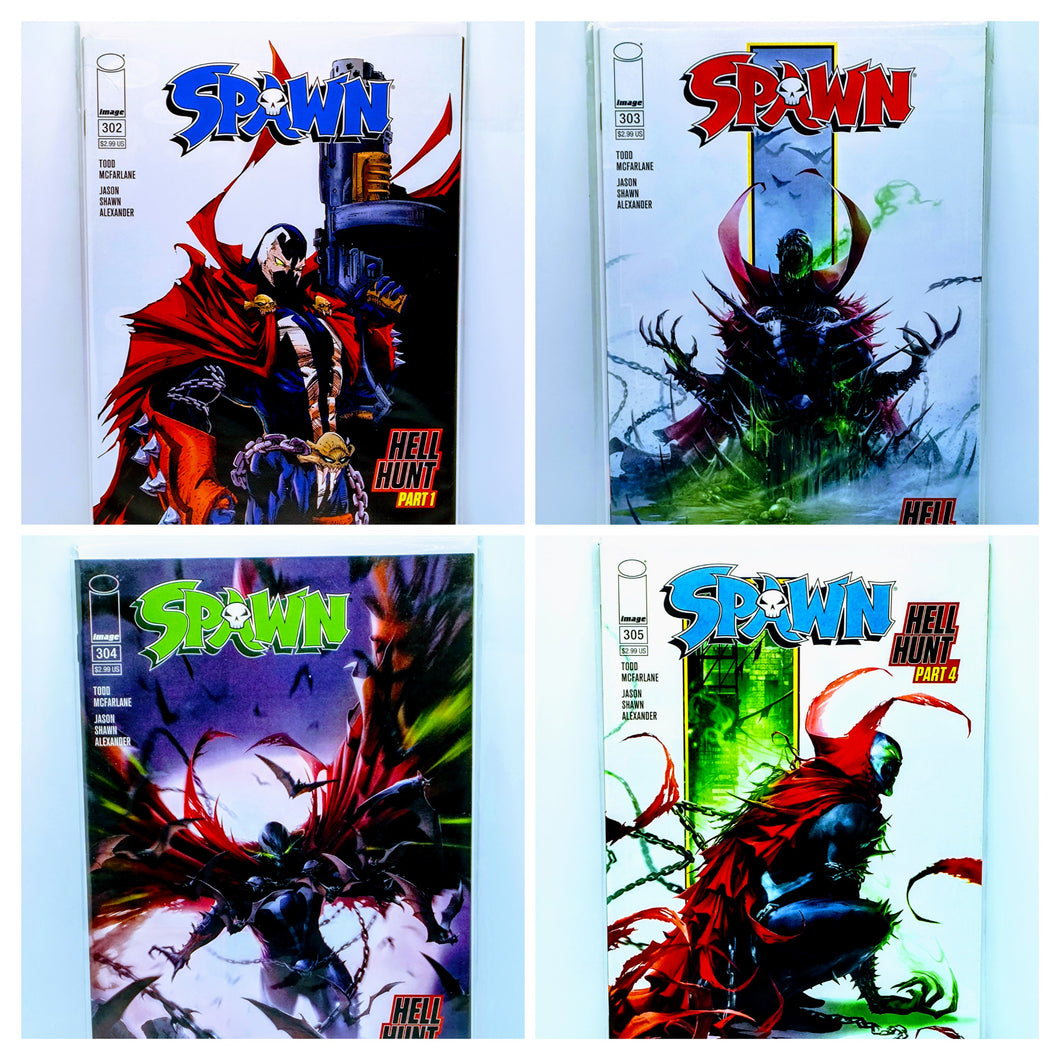 Spawn #302-#305