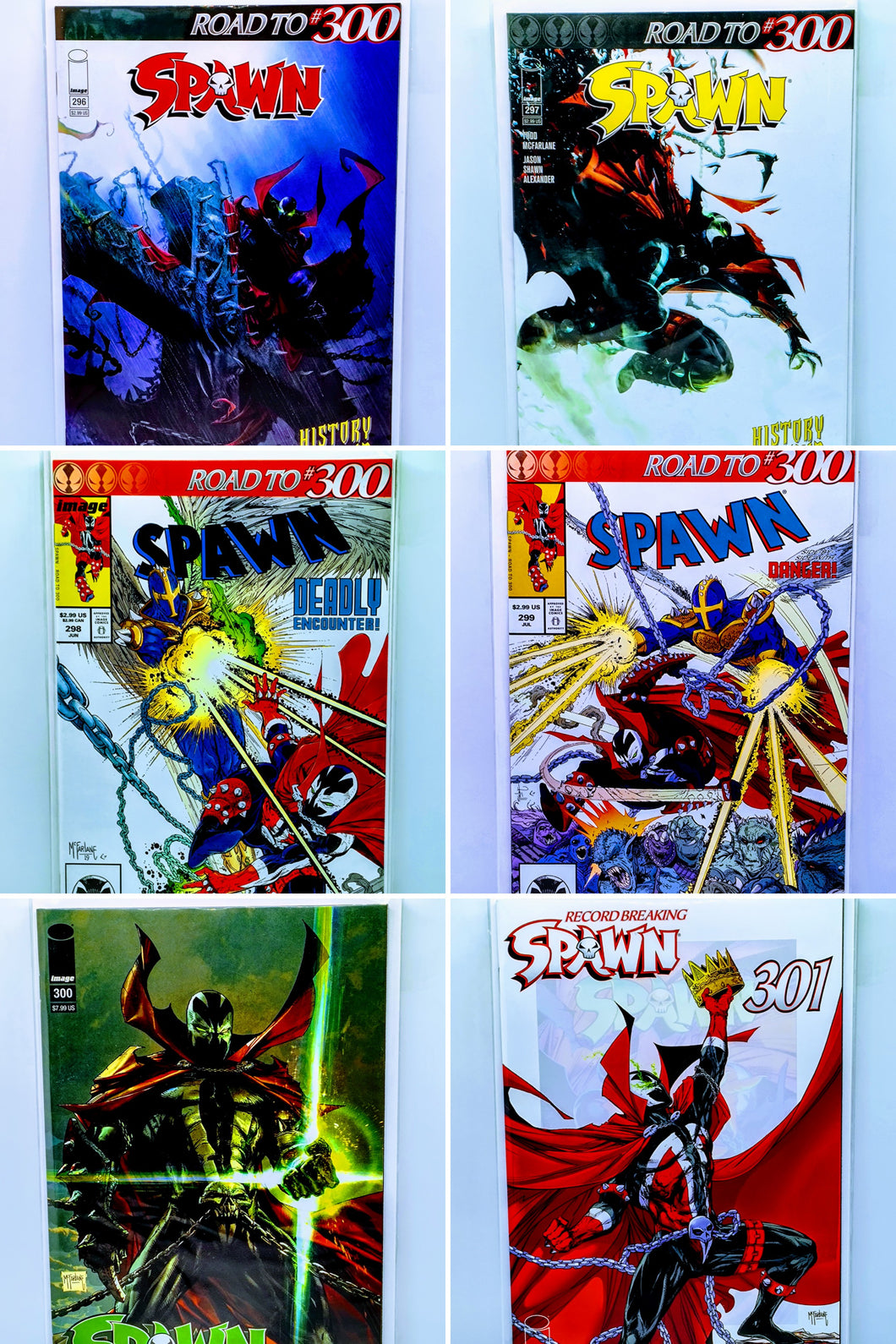 Spawn #296-#301 Bundle