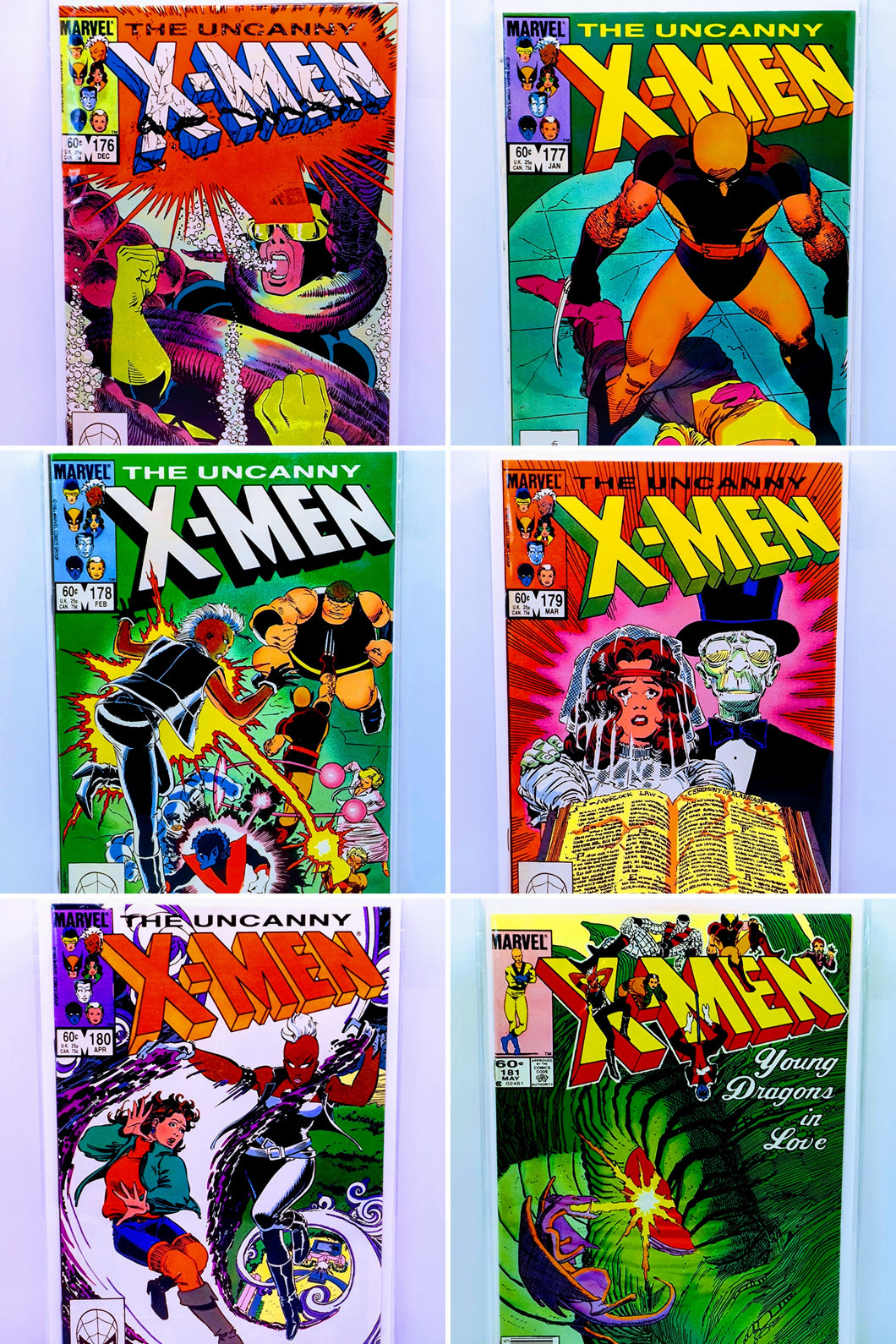 The Uncanny X-Men #176-#181 Bundle Set