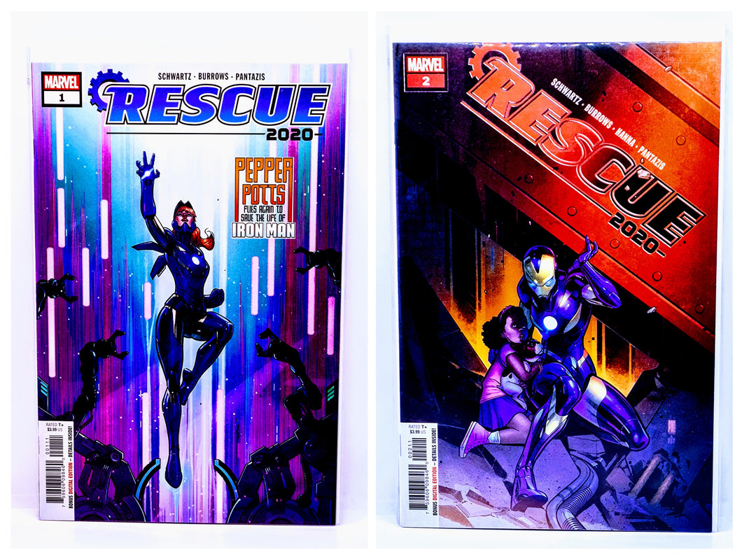 Rescue #1-#2 Bundle Lot