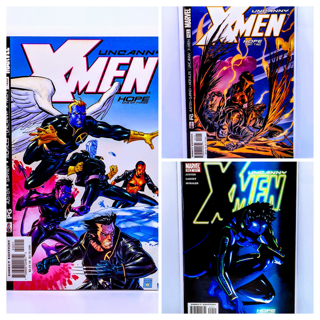 The Uncanny X-Men #410-#412