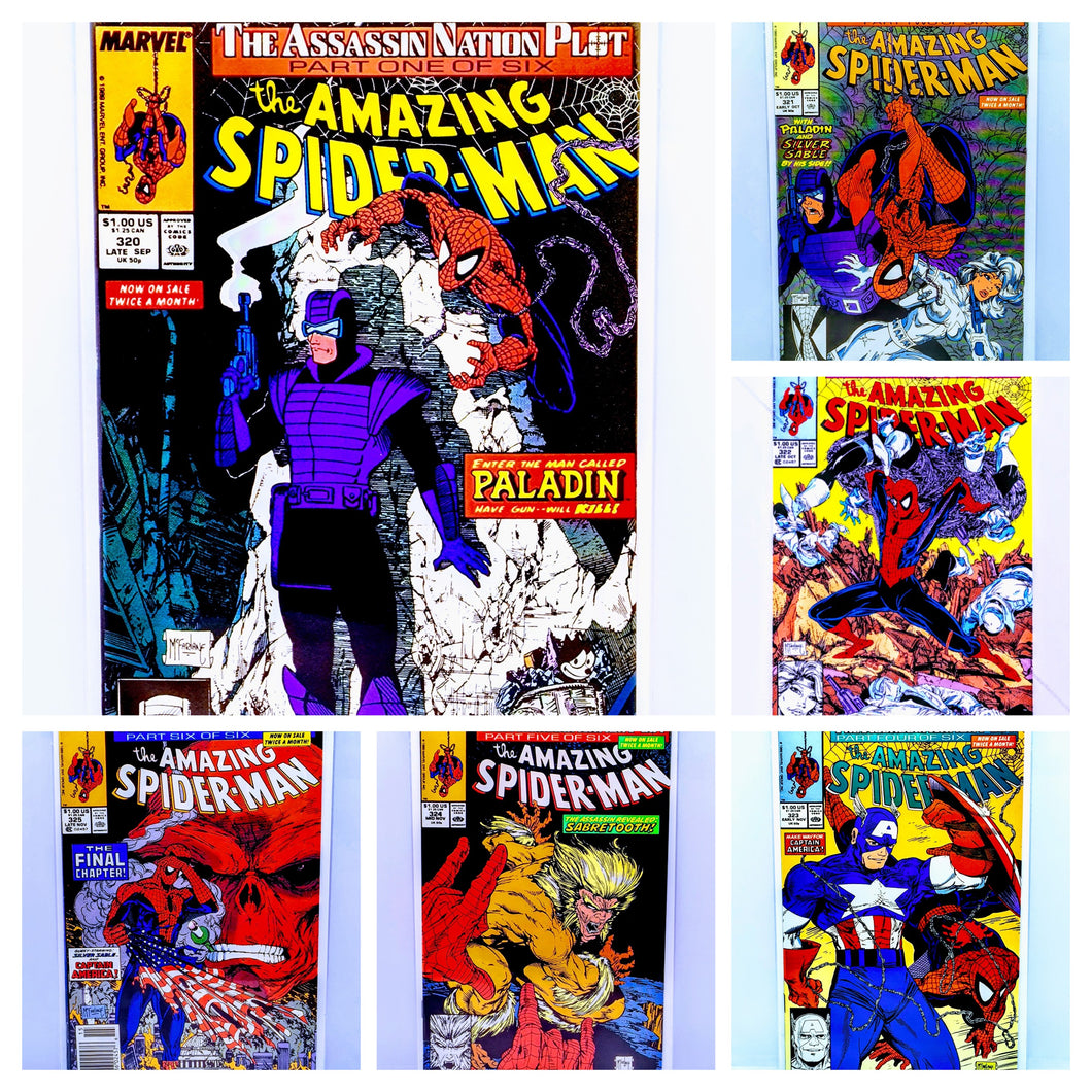 The Amazing Spiderman #320-#325 (The Assassin Nation Plot)