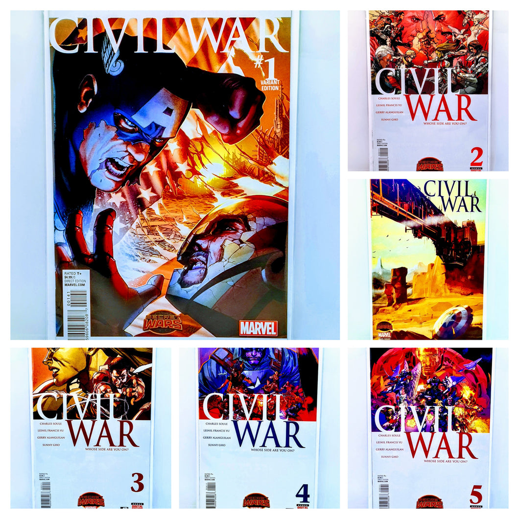 Civil War #1-#5