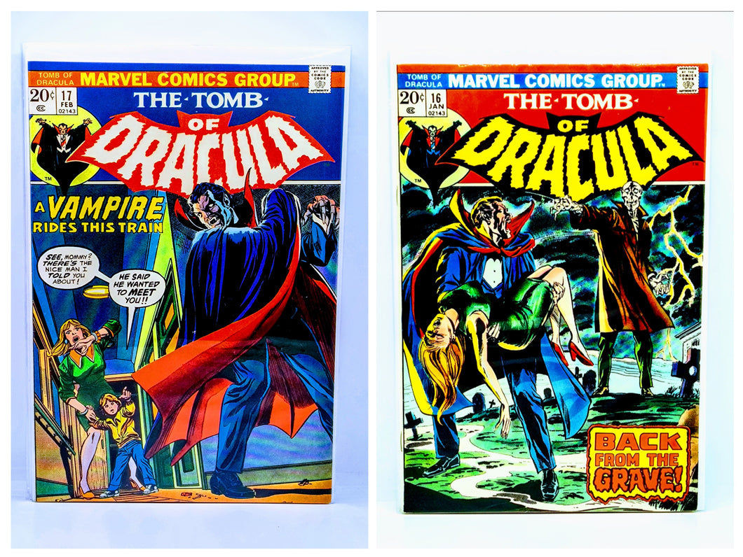 The Tomb Of Dracula #16 & #17 Bundle