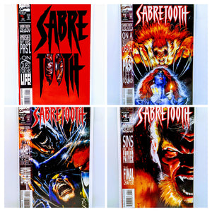 Sabertooth #1-#4 Complete Miniseries