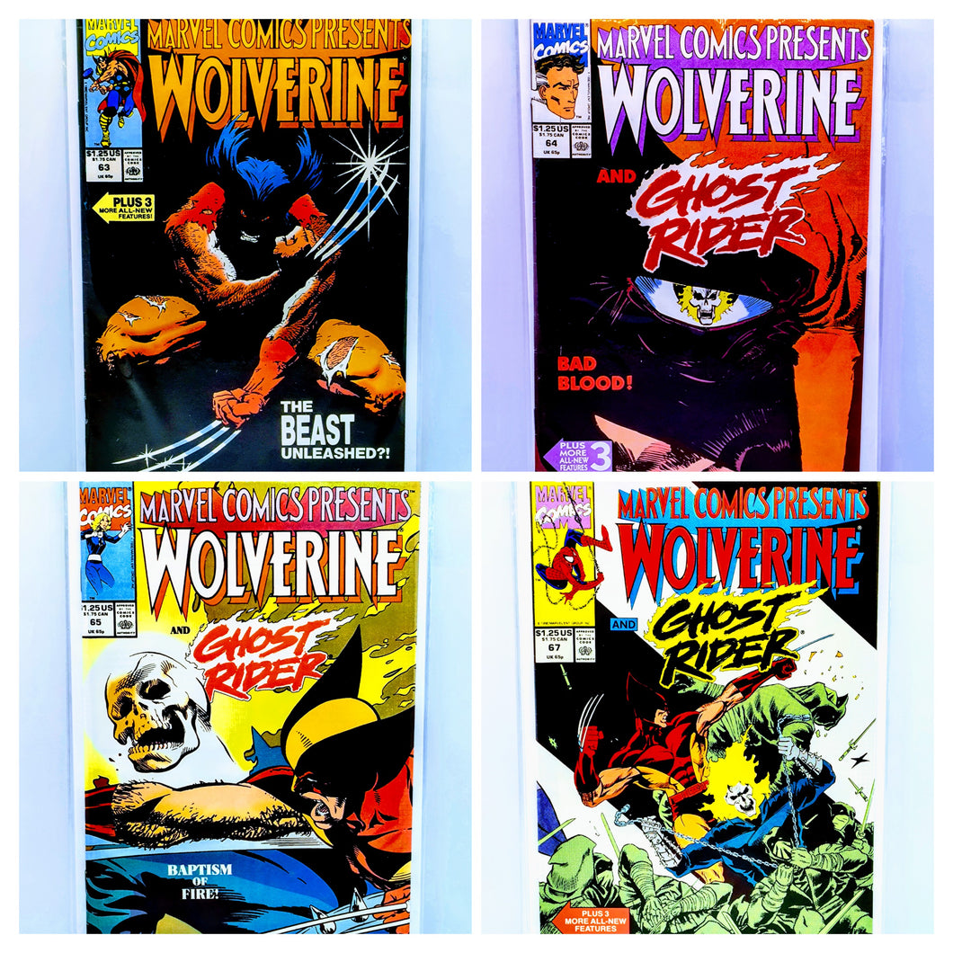 Marvel Comics Presents: Wolverine and Ghostrider #63-#71
