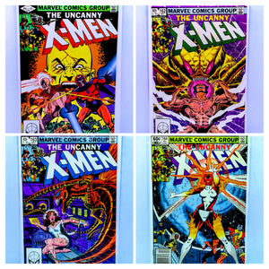 The Uncanny X-Men #161-#164 Bundle Set