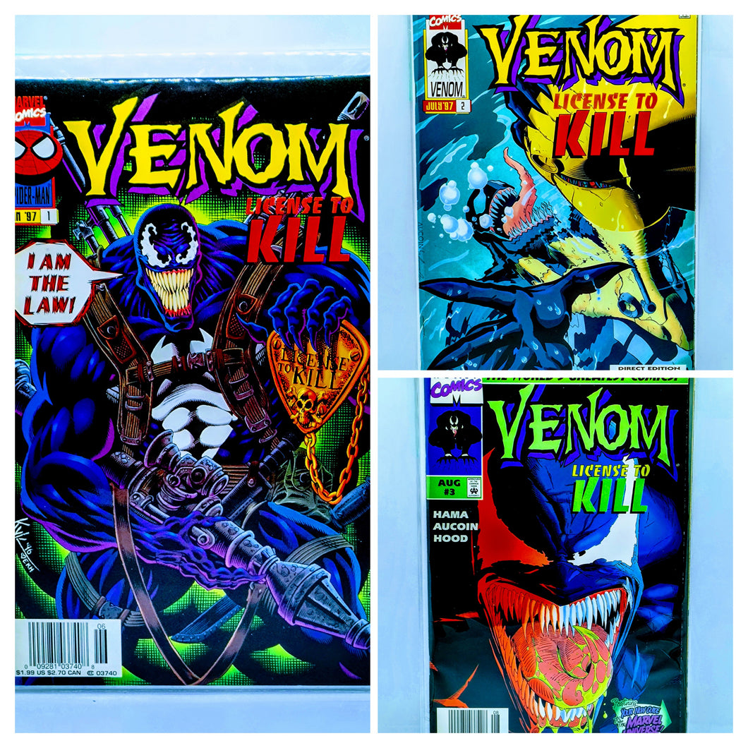 Venom: License To Kill #1-#3