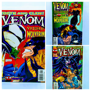 Venom:Tooth And Claw #1-#3 Mini-Series