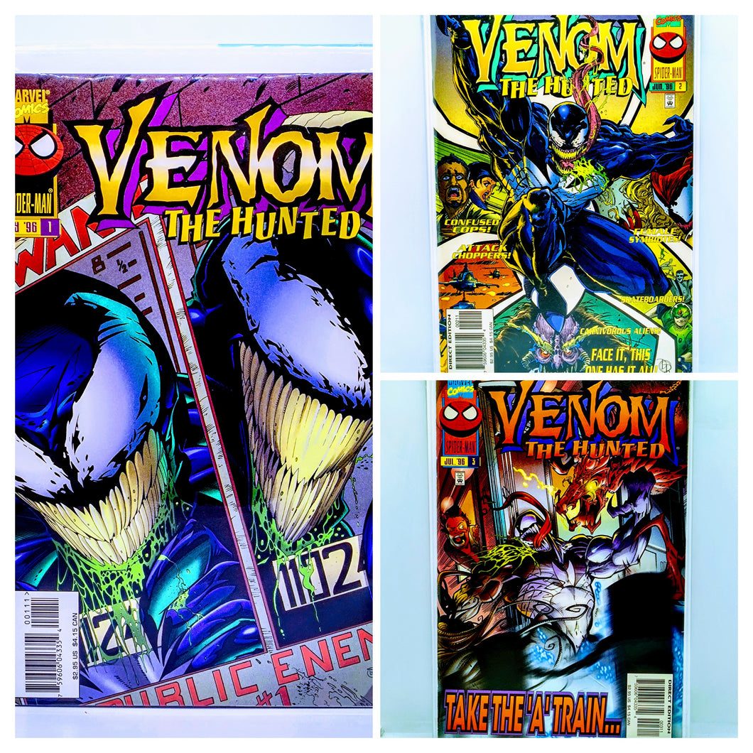 Venom: The Hunted #1-#3 Mini-Series