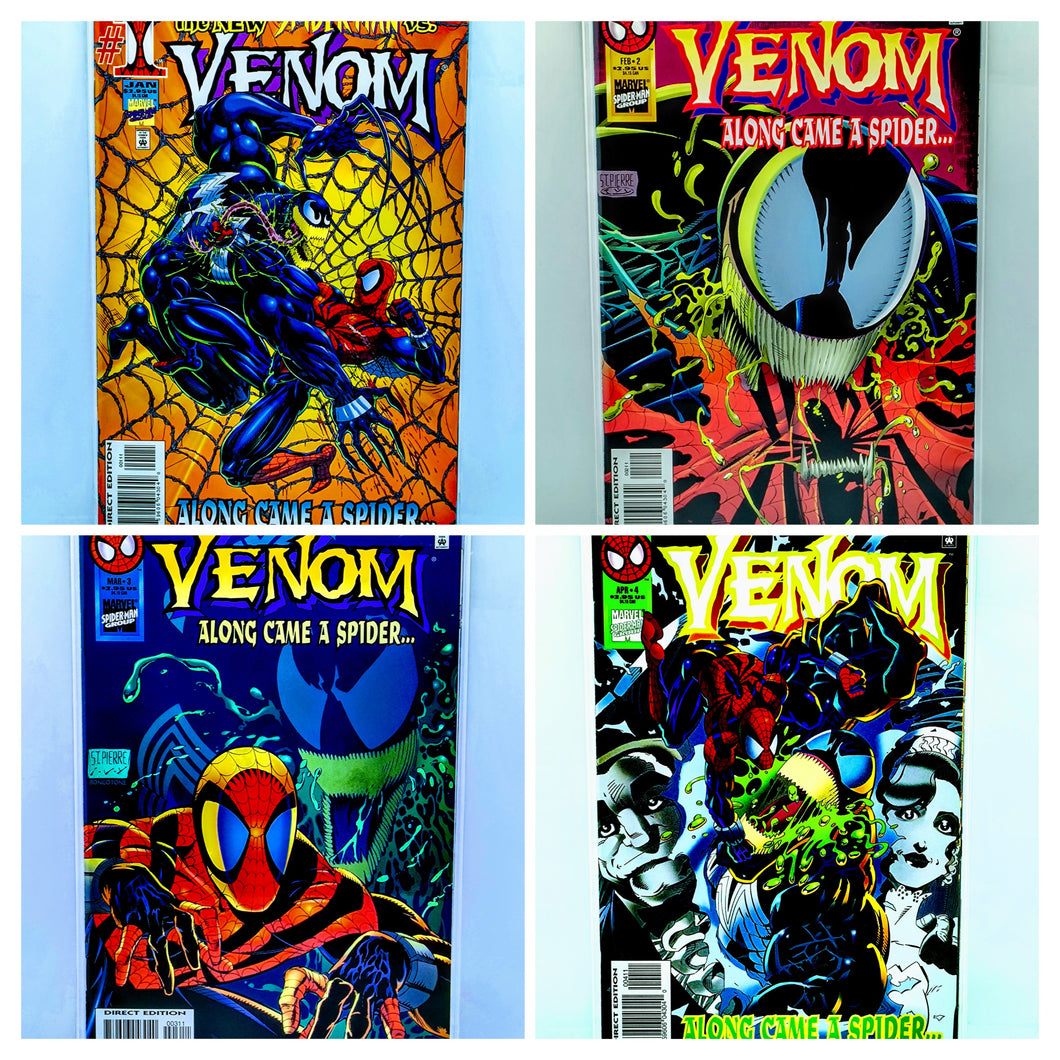 Venom: Along Came A Spider #1-#4 Mini-Series