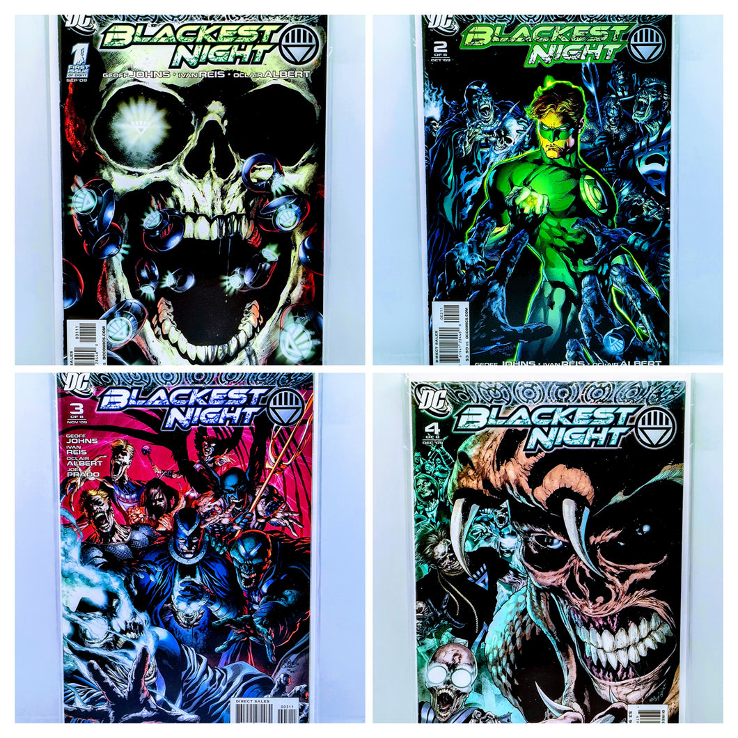 Blackest Night #1-#8 & Untold Tales Of Blackest Night 1 Shot