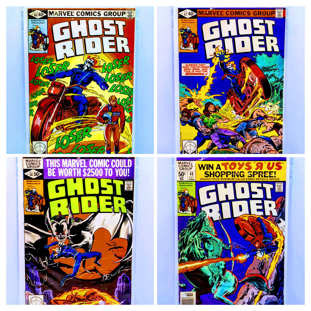 Ghost Rider #46-#49 Bundle Set