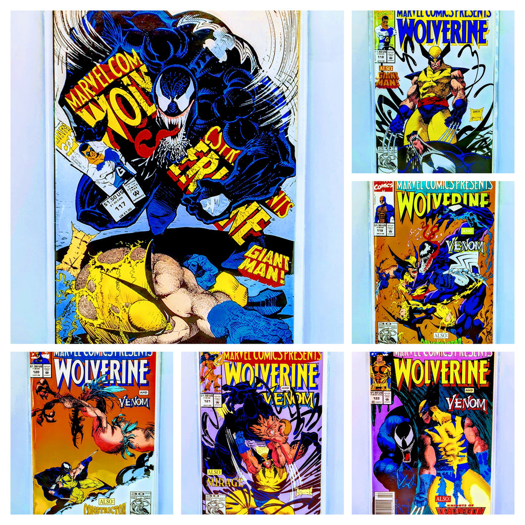 Marvel comics present #117-#122