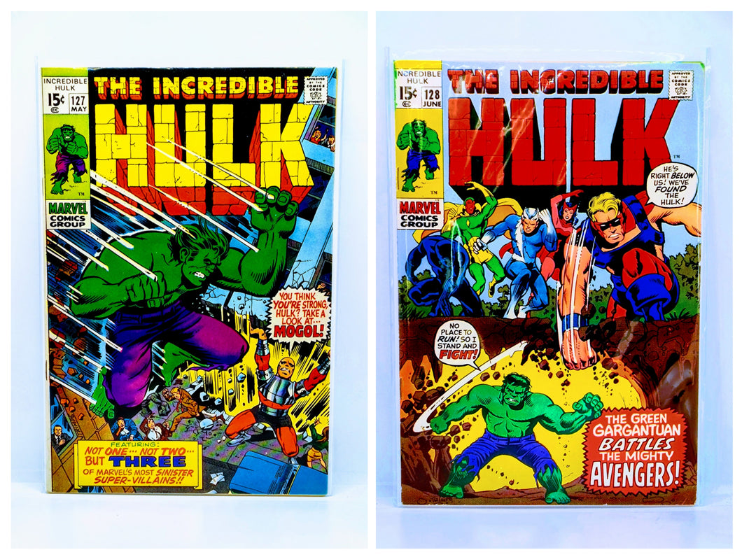 The Incredible Hulk #127 & #128 Bundle