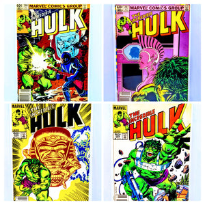 The Incredible Hulk #286-#289 Bundle Set