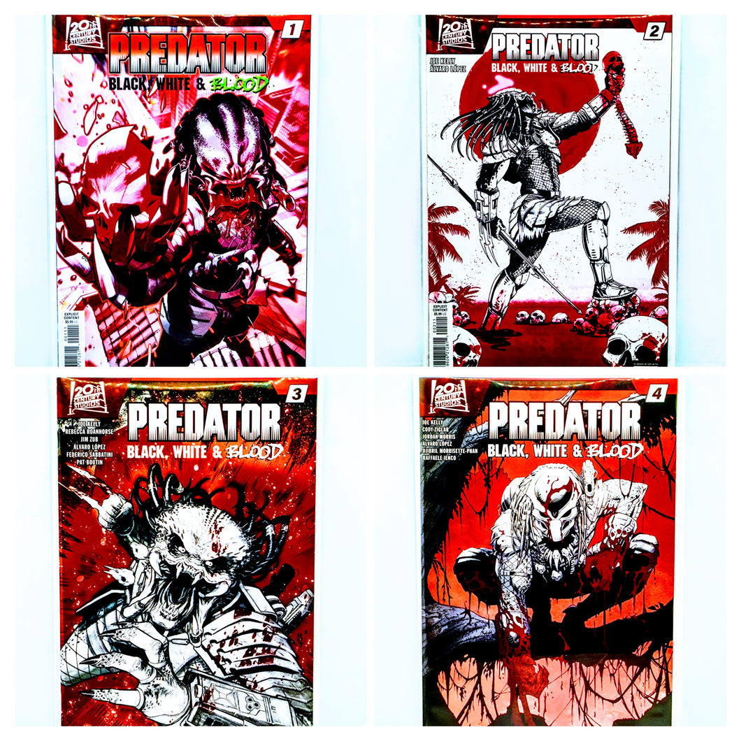 Predator: Black White & Blood #1-#4