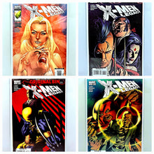 Load image into Gallery viewer, Four comic book covers featuring X-Men characters on a white background

