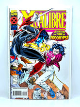 Load image into Gallery viewer, Comic book cover of X-Calibre featuring characters in action
