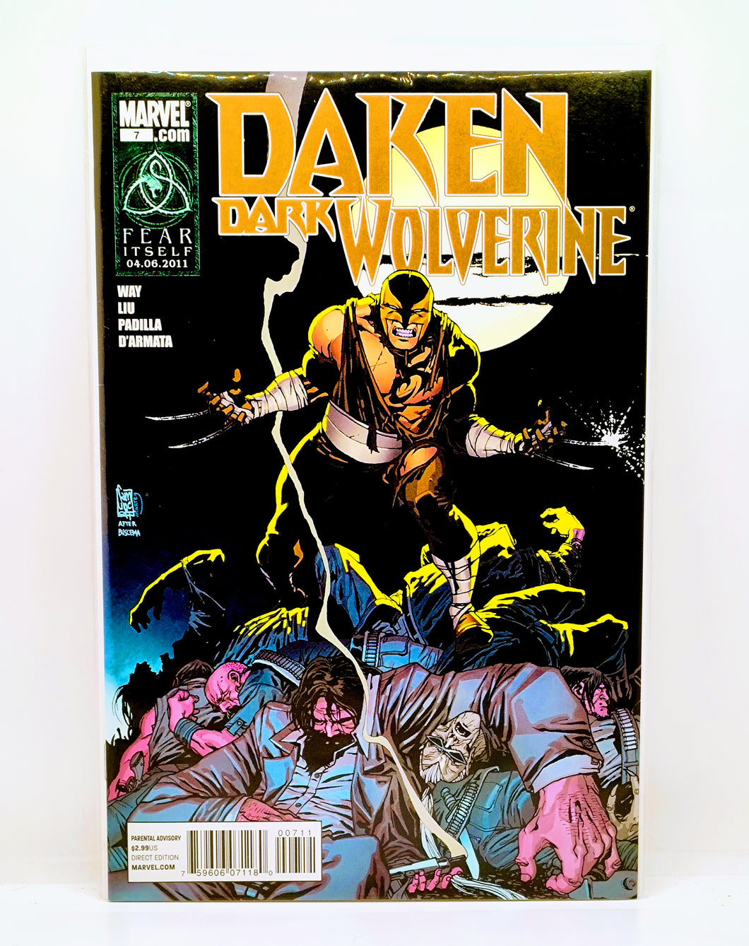 Daken dark Wolverine #7 homage cover