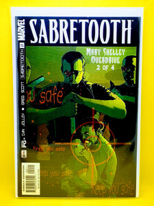 SabreTooth: Mary Shelly Overdrive #1-#4