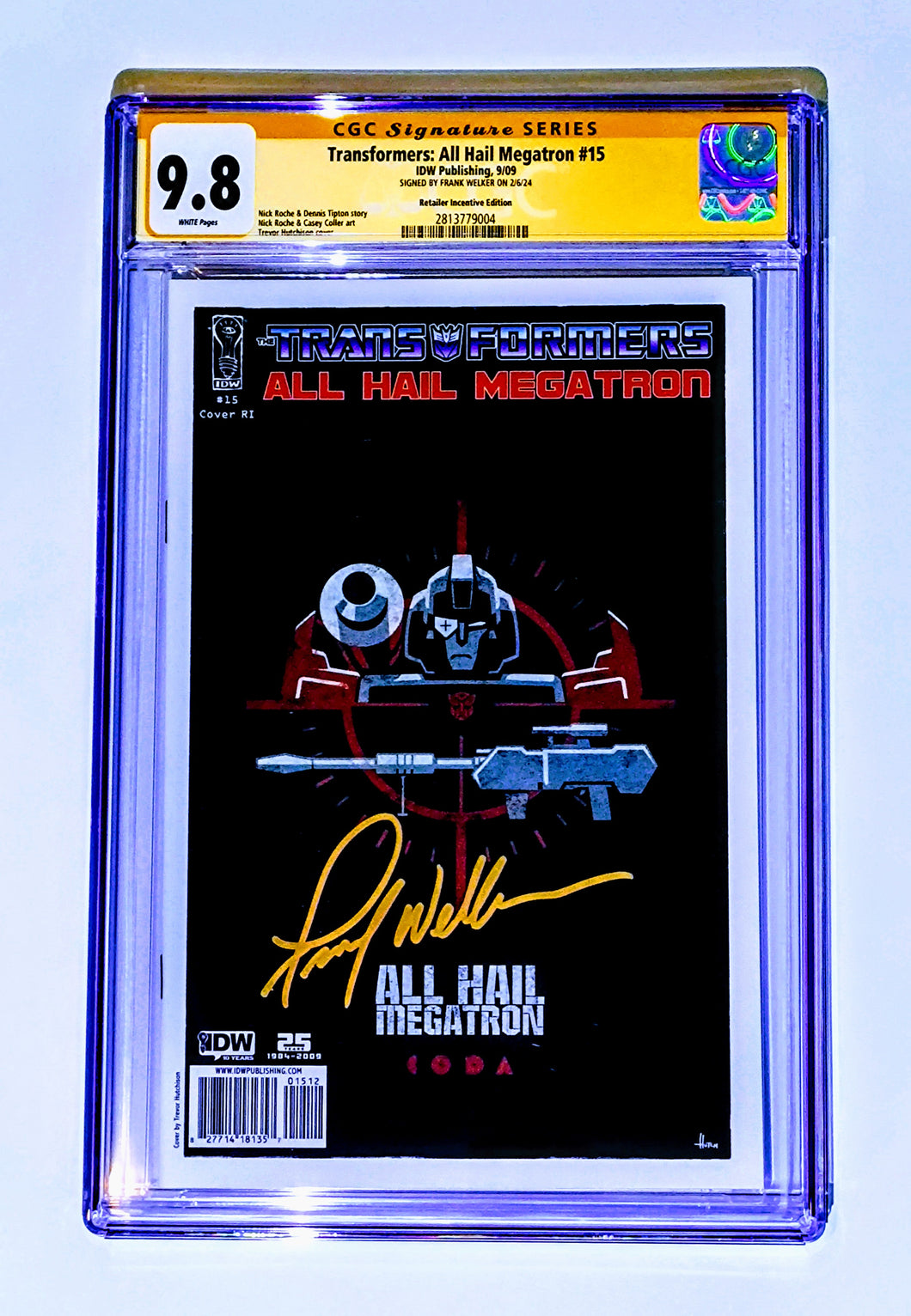 Transformers: All Hail Megatron #15 CGC SS