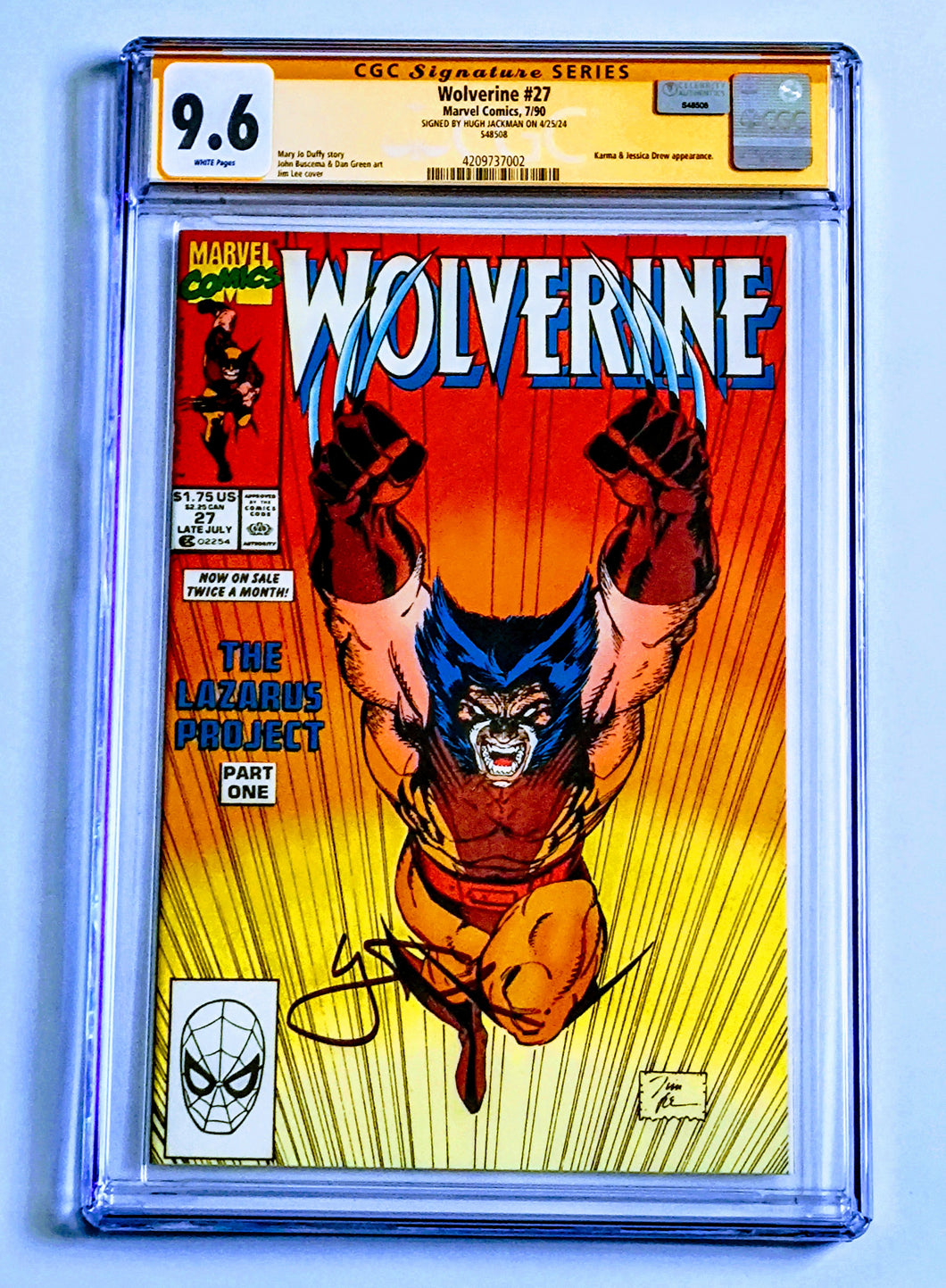 Wolverine #27 CGC SS