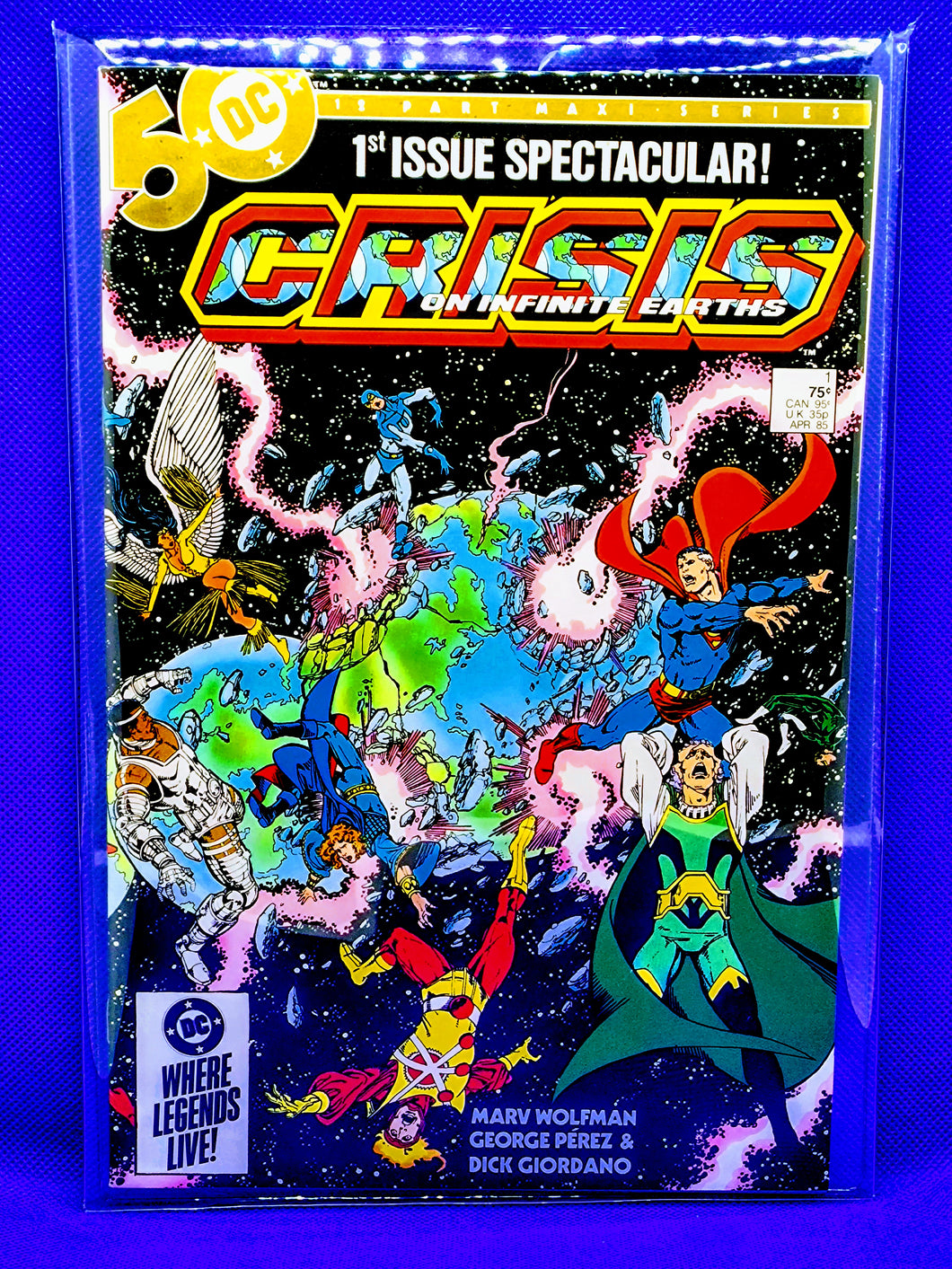 Crisis on Infinite Earths #1-#10 Series