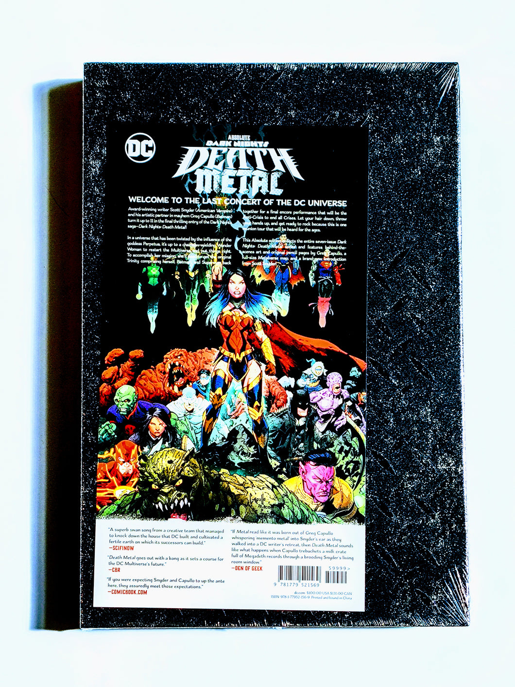 Dark Nights: Death Metal Hardcover Deluxe Slipcase Sealed