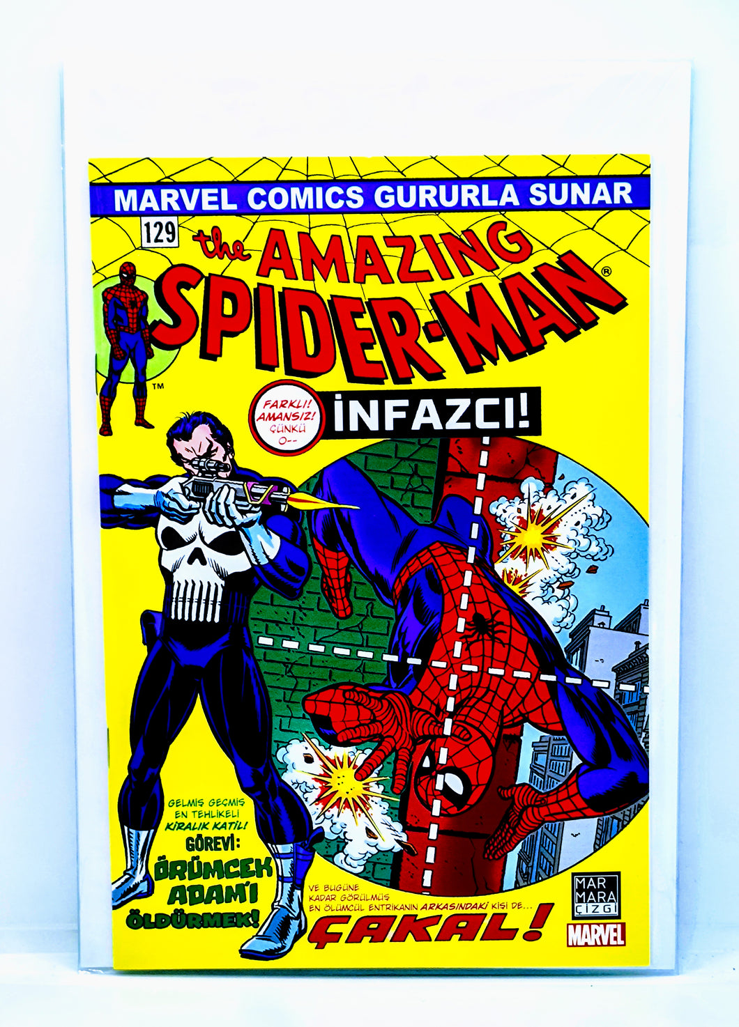 The Amazing Spiderman #129: Turkish Reprint