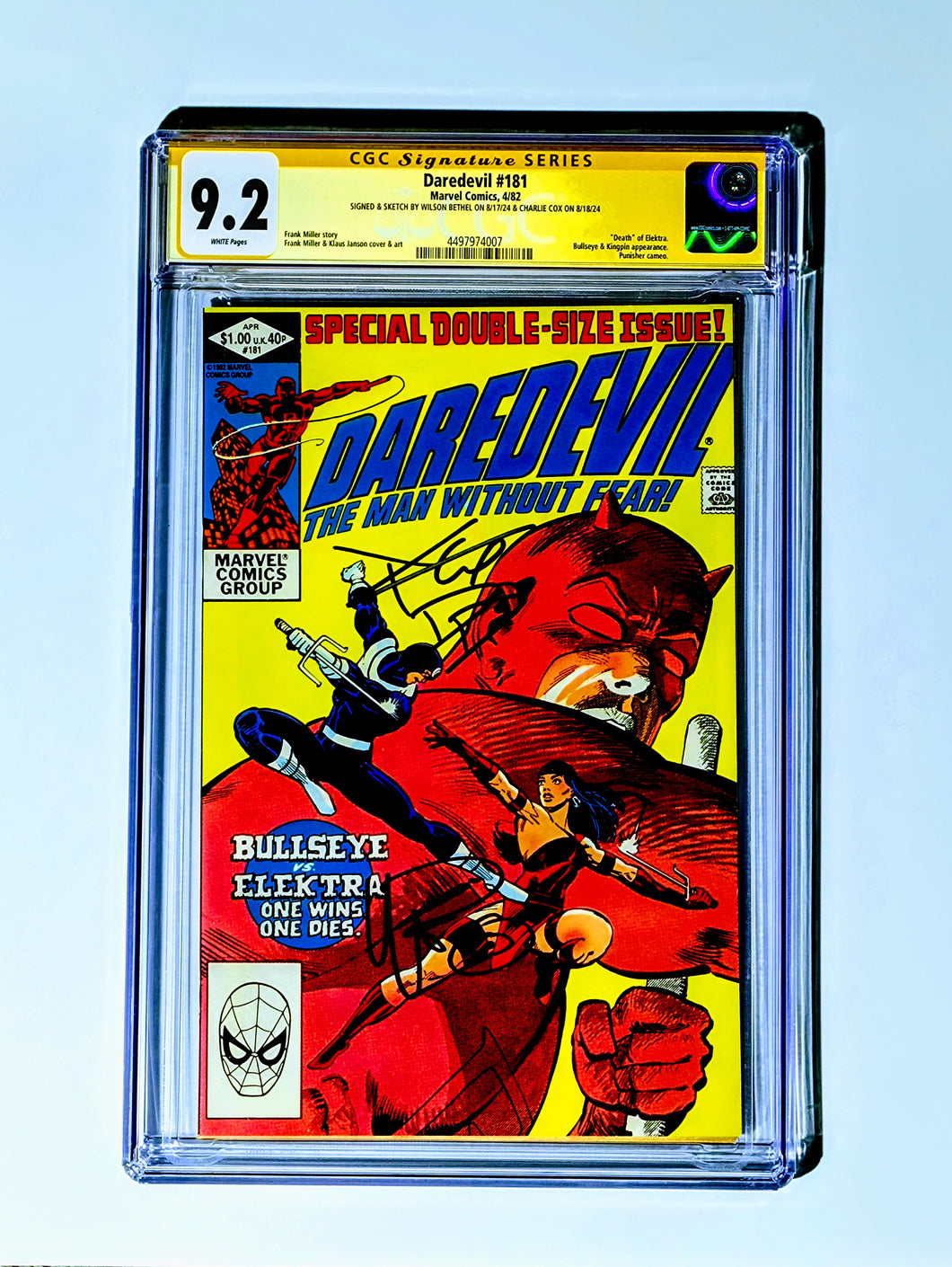 Daredevil #181 CGC SS