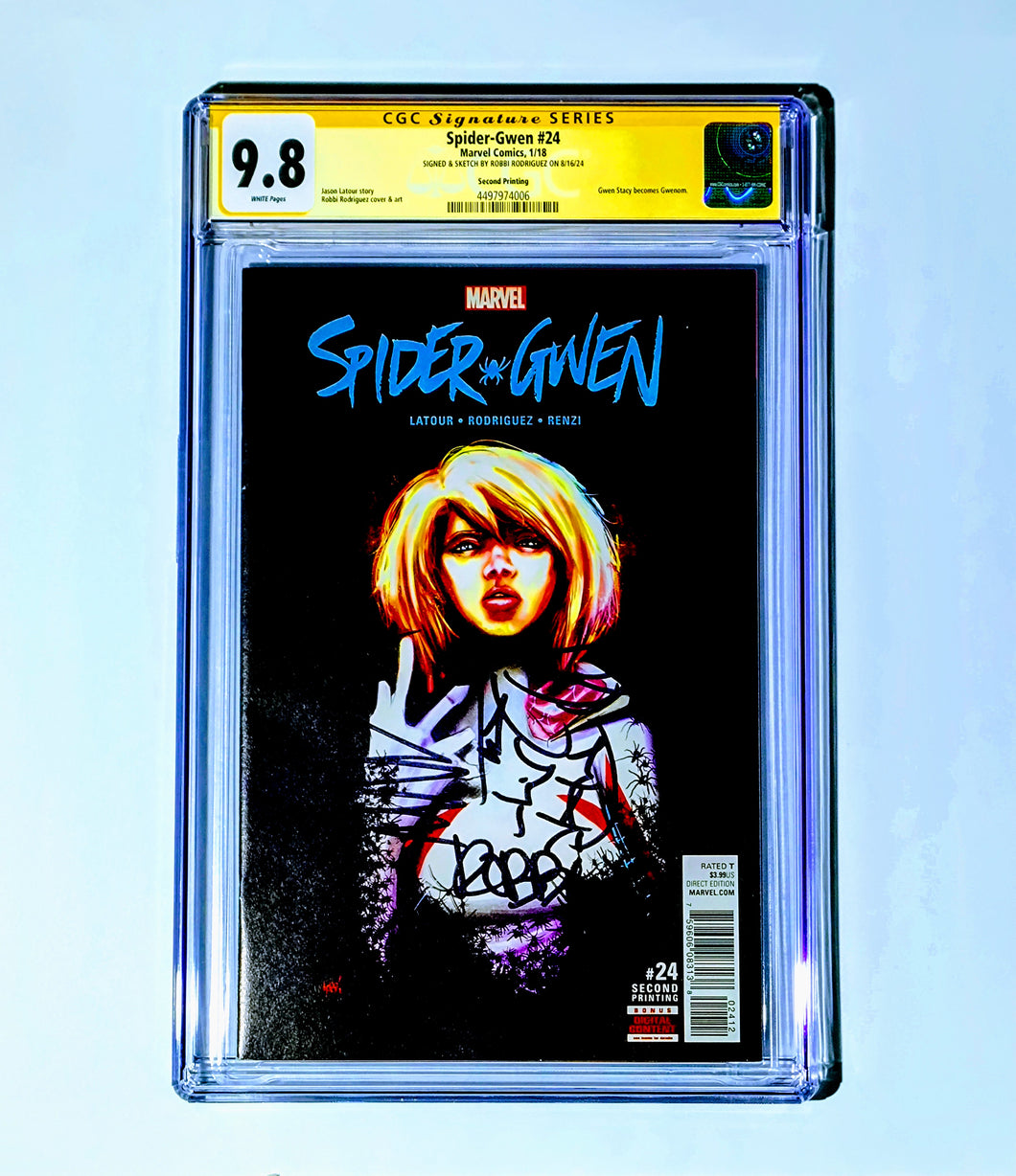 Spider-Gwen #24 CGC SS