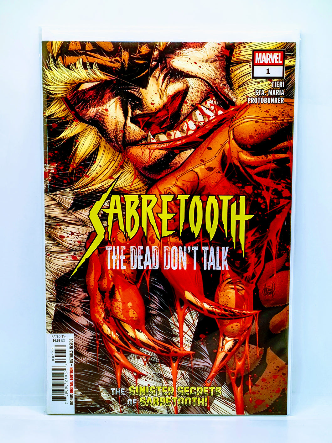 Sabretooth: The Dead Dont Talk #1-#5