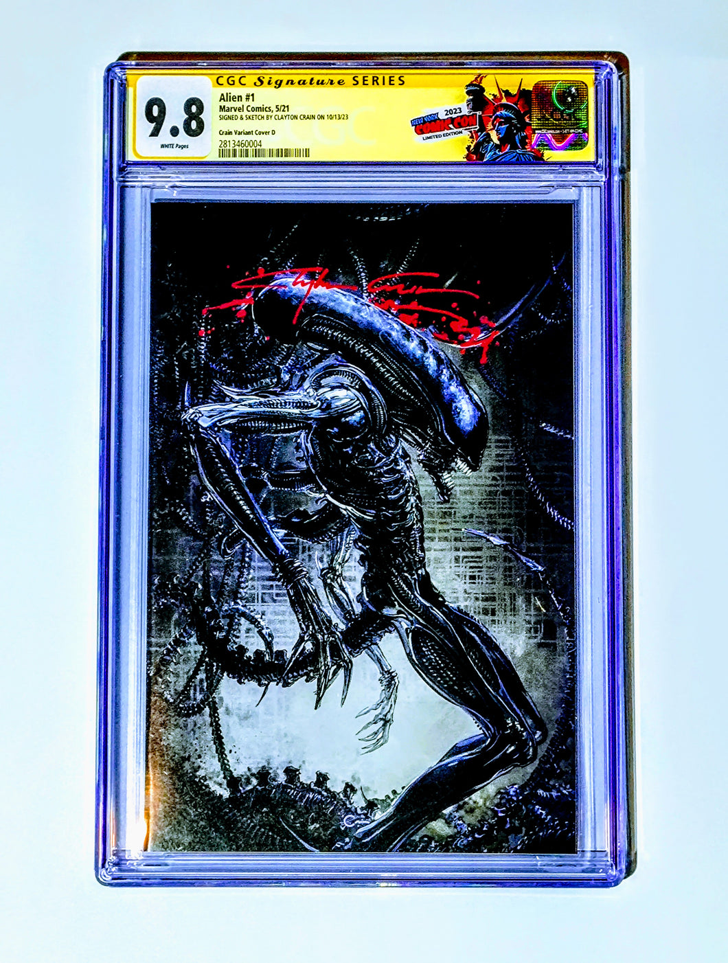 Alien #1 Virgin Variant CGC SS