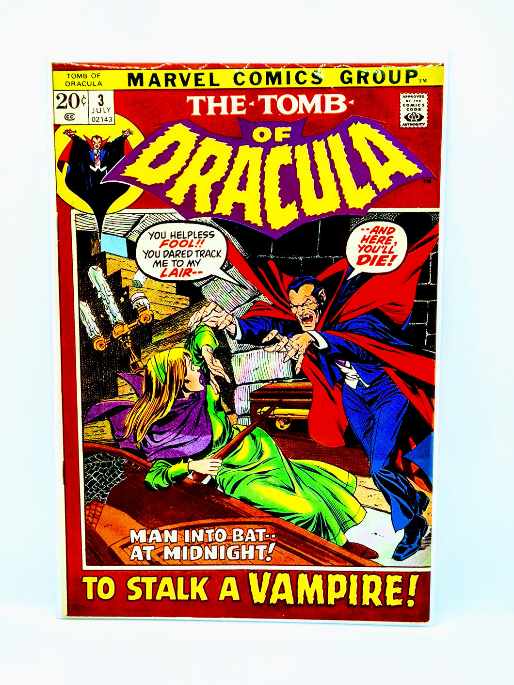 The Tomb Of Dracula #3-#6 Bundle