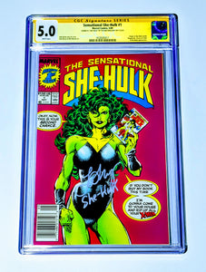 The Sensational She-Hulk #1 CGC SS