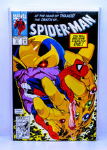 Load image into Gallery viewer, Comic book cover featuring Spider-Man with a large creature, Marvel logo visible
