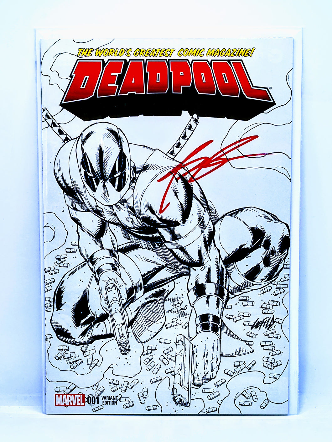 Deadpool #1 B&W Variant