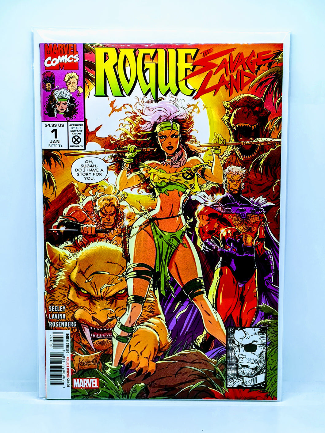 Rogue: The Savage Land #1-#5 Mini-Series